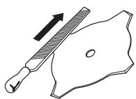 JONSERED GR 2036 - Feilen von Grasmesser und Grasklinge - 2