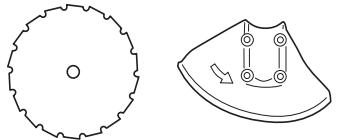 JONSERED GR 2036 - Équipement de coupe - 1