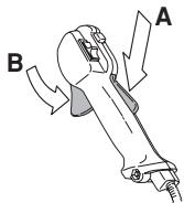 JONSERED GR 2036 - Blocage de l'accelération - 1