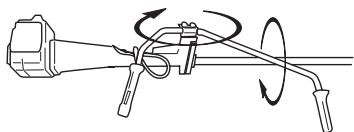 JONSERED GR 2036 - Transportstellung, Lenker - 1