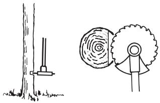 JONSERED GR 2036 - Forstfreischneiden mit Sägeklinge - 10