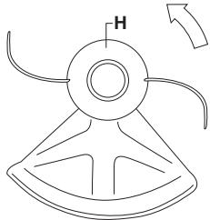JONSERED GR 2036 - Monteren van trimmerbeschemkap en trimmerkop Trimmy SII - 3