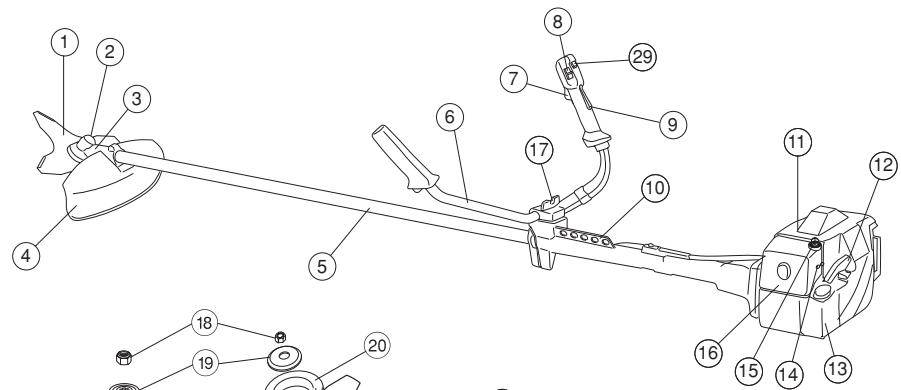 JONSERED GR 2036 - Cher client, - 1