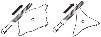 JONSERED GR 2036 - Vijlen van grasmes en grasmaaiblad - 2