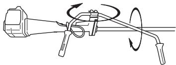 JONSERED GR 2036 - Position de transport, guidon - 1