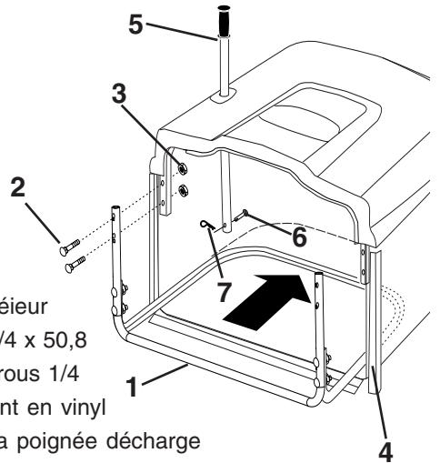 JONSERED ICT 14 A - F Assemblage des composants du collecteur - 6