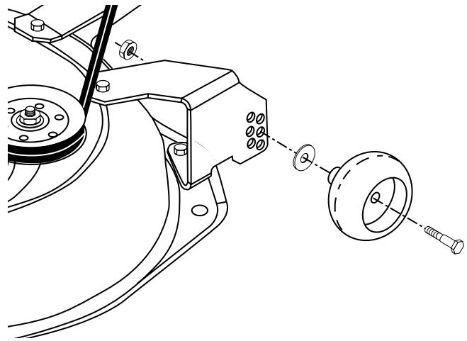 JONSERED ICT 16 A - Pour assembler l'insert broyeur - 3
