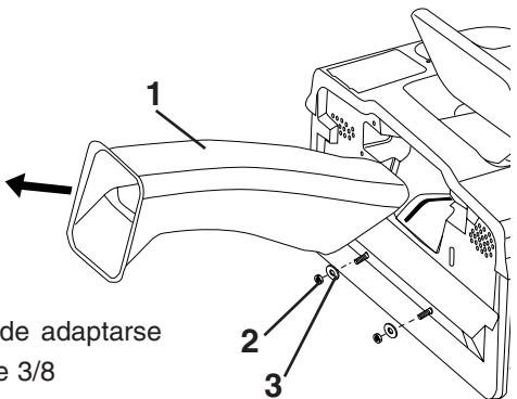 JONSERED ICT 16 A - Pour assembler l'insert broyeur - 2