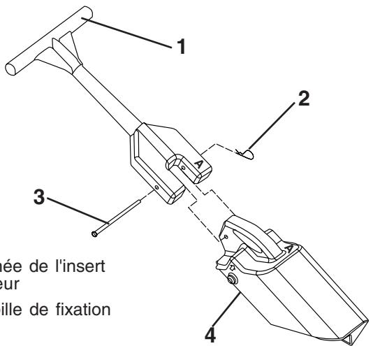 JONSERED ICT 19 A - F Assemblage des composants du collecteur - 8