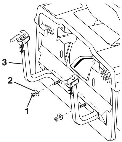 JONSERED ICT 19 A - F Assemblage des composants du collecteur - 2