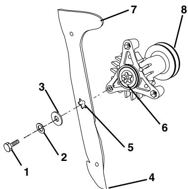 JONSERED ICTH 13 - F Lame avec orifice de fixation central (étoile à six branches) - 1