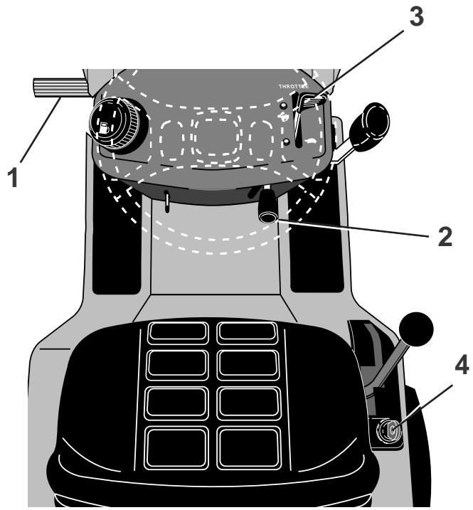 JONSERED LR 130 - Remplissage de carburant - 3