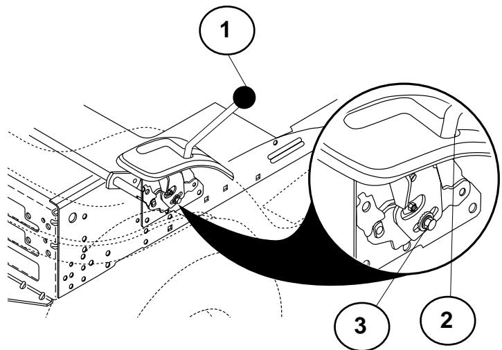 JONSERED LT 18 A - (Eng) TRANSAXLE MOTION CONTROL LEVER NEUTRAL ADJUSTMENT - 1