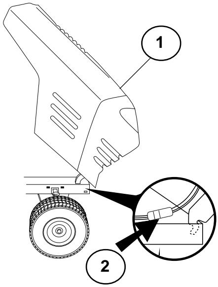 JONSERED LT 18 A - Engine hood - 1