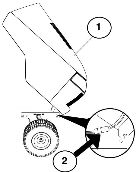 JONSERED LT 2117 A - ES Parada del motor - 1