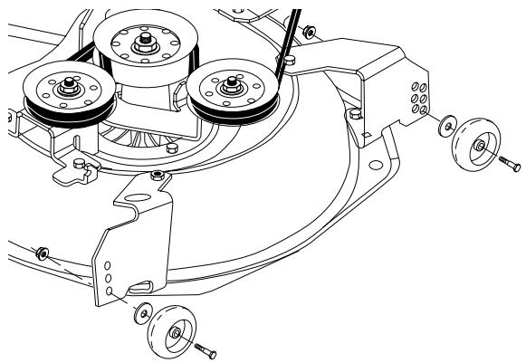 JONSERED LT 2119 CMA - Pour assembler l'insert broyeur - 1