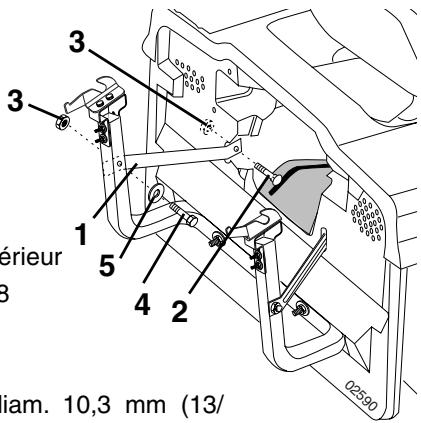 JONSERED LT 2122 CMA - Assemblage des composants du collecteur - 3