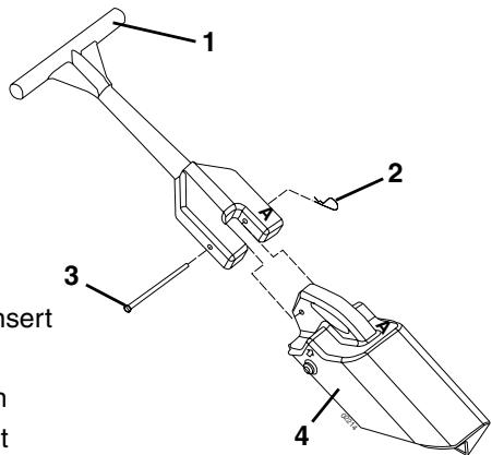 JONSERED LT 2122 CMA - Assemblage des composants du collecteur - 7