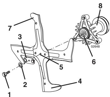 JONSERED LT 2122 CMA2 - Lame avec orifice de fixation central (étoile à six branches) - 1