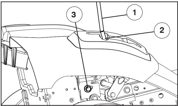 JONSERED LT 2213 C - GB TRANSAXLE GEAR SHIFT LEVER NEUTRAL ADJUSTMENT - 1