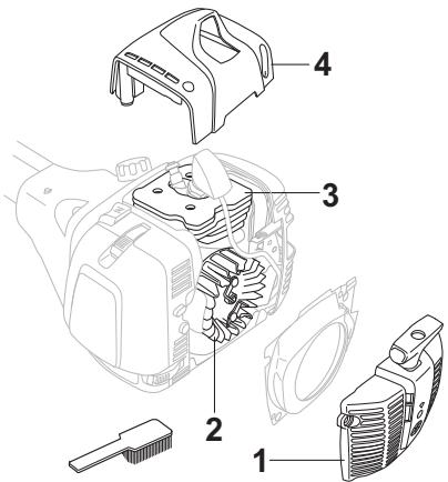 JONSERED MC 2256 - Système de refroidissement - 2