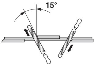 JONSERED MC 2256 - Feilen der Sägeklinge - 4