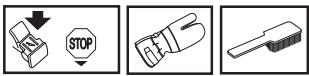 JONSERED S 2245 S - Protection de la main droite - 1