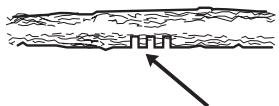 JONSERED S 2245 S - Ne jamais scier de part en part un arbre ou une branche plies! - 1