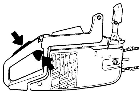 JONSERED 380 - Warm engine - 3