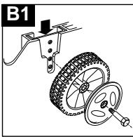 JONSERED 580 - Wheel Assembly (where necessary) - 1