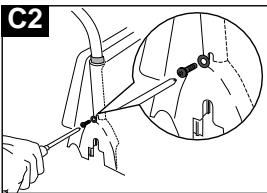 JONSERED 580 - Handvaten - 2