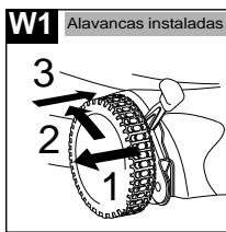 JONSERED 580 - Altura de Corte (com Alavancas) - 1