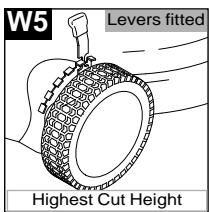 JONSERED 580 - Height of Cut Levers - 8