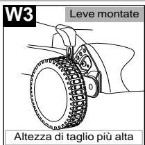 JONSERED 580 - Altezza di taglio a mezzo leve - 7