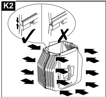 JONSERED 580 - Montaje de la caja recogecésped - Caja de plástico - 2