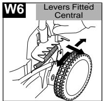 JONSERED 580 - Height of Cut Levers - 9