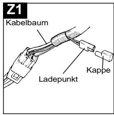 JONSERED 580 - Aufladen der Batterie - 1