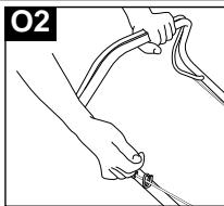 JONSERED 580 - THROTTLE CONTROL (if fitted) - 2