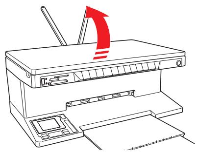 OLIVETTI ANY_WAY PHOTO WIRELESS PLUS - POSITIONNEMENT DU DOCUMENT SUR LA VITRE DU SCANNER - 1