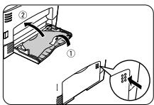 OLIVETTI COPIA 9910 - MANUEL PAPIRINDFØRING (specialpapir)   ALIMENTAZão BYPASS (papéis especialis) - 6