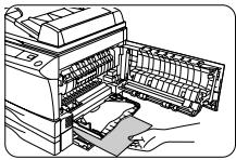 OLIVETTI COPIA 9910 - B Blocage de papier dans la zone de fixation - 2