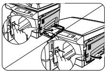 OLIVETTI COPIA 9910 - ISÂTNING AFTD PATRON INSTALAÇÃO DO CARTUCHO TD - 1