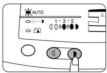 OLIVETTI COPIA 9912 - AUTOMATISK EKSPONERINGSINDSTILLING AJUSTE AUTOMÁTICO DA EXPOSÇÃO - 3