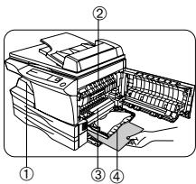 OLIVETTI COPIA 9912 - MISFEED REMOVAL PAPIERSTAUBESEITIGUNG - 5