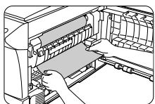OLIVETTI COPIA 9912 - B Obstáculo na zona do fusor - 4