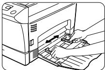 OLIVETTI COPIA 9915 - MANUEL PAPIRINDFØRING (specialpapir)   ALIMENTAZão BYPASS (papéis especialis) - 7