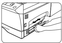 OLIVETTI COPIA 9915 - MANUEL PAPIRINDFØRING (specialpapir)   ALIMENTAZão BYPASS (papéis especialis) - 1