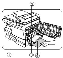OLIVETTI COPIA 9915 - MISFEED REMOVAL PAPIERSTAUBESEITIGUNG - 5