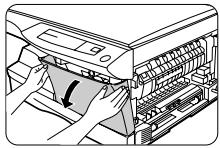 OLIVETTI COPIA 9915 - INSTALLING THE TD CARTRIDGE INSTALLIEREN DER ENTWICKLEREINHEIT - 4