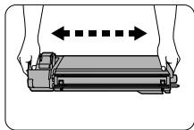 OLIVETTI COPIA 9915 - ISÂTNING AFTD PATRON INSTALAÇÃO DO CARTUCHO TD - 5